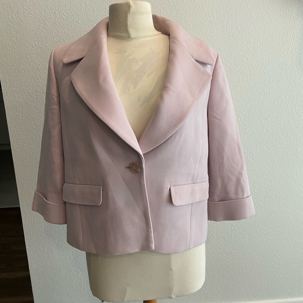 Women's Light Pink 3/4 Blazer
